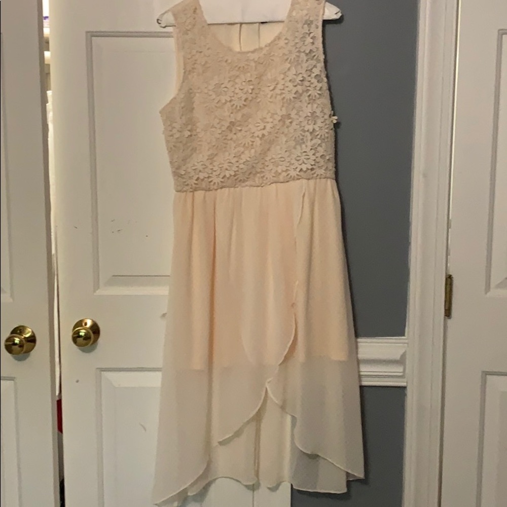 Cream colored dress